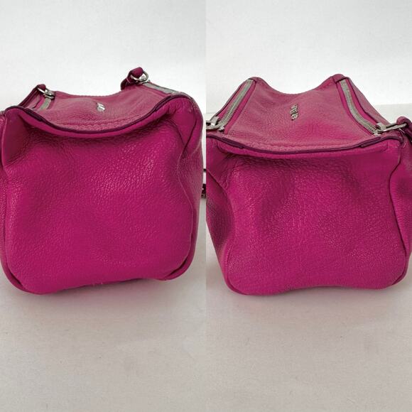 Givenchy Pandora Leather Wristlet Sugar Goatskin Fuchsia Hot Pink - Picture 7 of 15